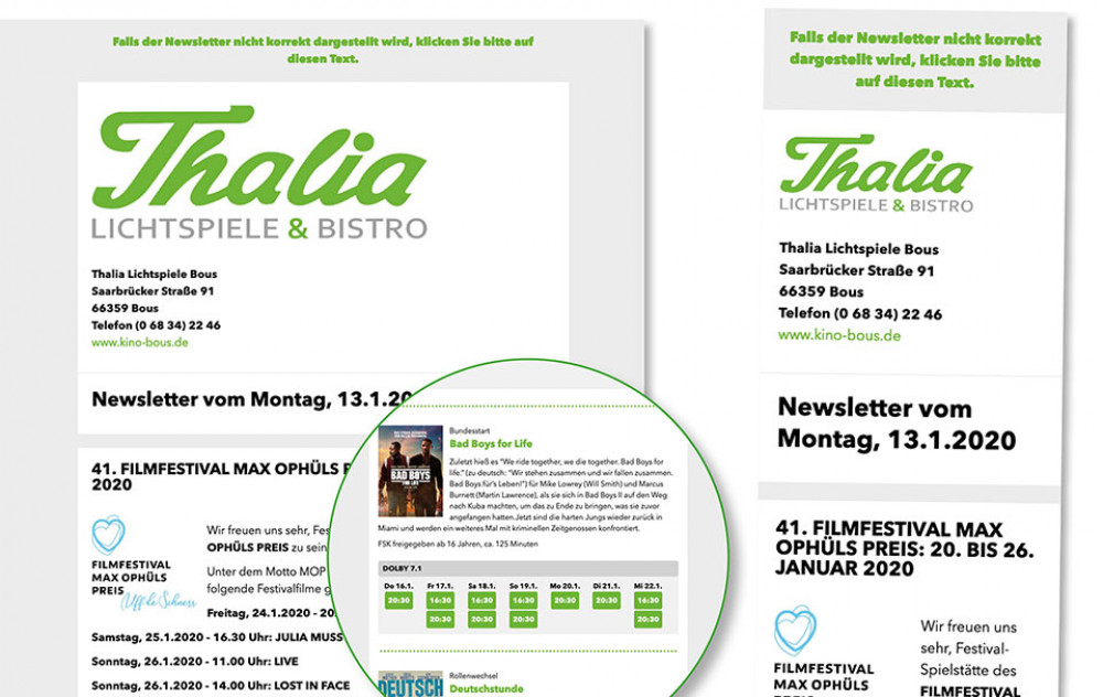 Der neue Newsletter.